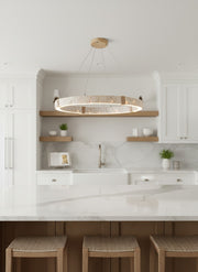 Dainolite Circle Chandelier